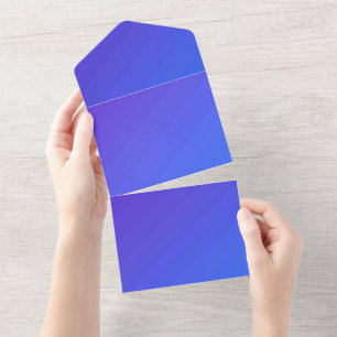 Solid Colour Invitations Announcements Card