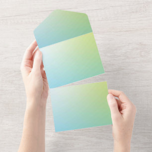Solid Colour Invitations Announcements Card