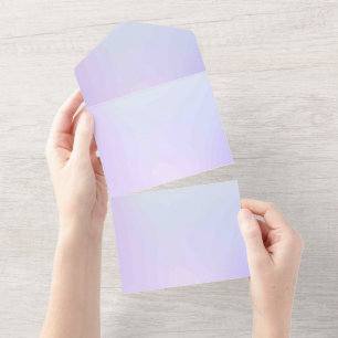 Solid Colour Invitations Announcements Card