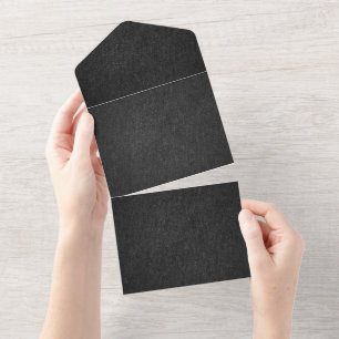 Solid Colour Invitations Announcements Card