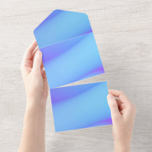 Solid Colour Invitations Announcements Card