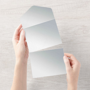 Solid Colour Invitations Announcements Card