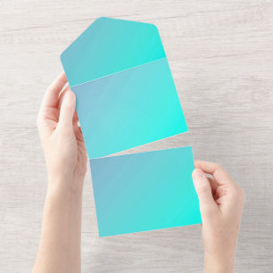 Solid Colour Invitations Announcements Card