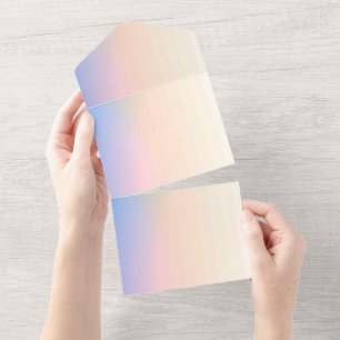 Solid Colour Invitations Announcements Card