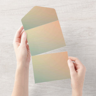 Solid Colour Invitations Announcements Card