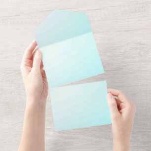Solid Colour Invitations Announcements Card