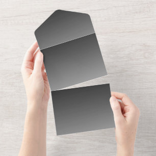 Solid Colour Invitations Announcements Card