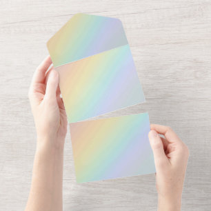Solid Colour Invitations Announcements Card