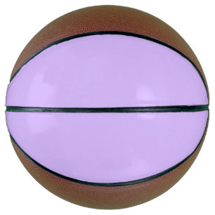 Solid colour lavender purple basketball