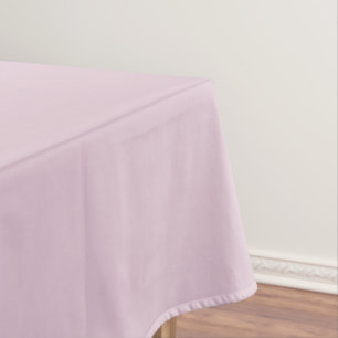 Solid colour light pale pink tablecloth