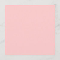 Solid Colour Light Pink Background Invite.