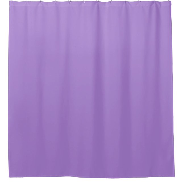 Solid colour lilac bush shower curtain (Front)