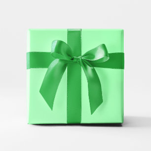 Solid Colour Mint Green Wrapping Paper