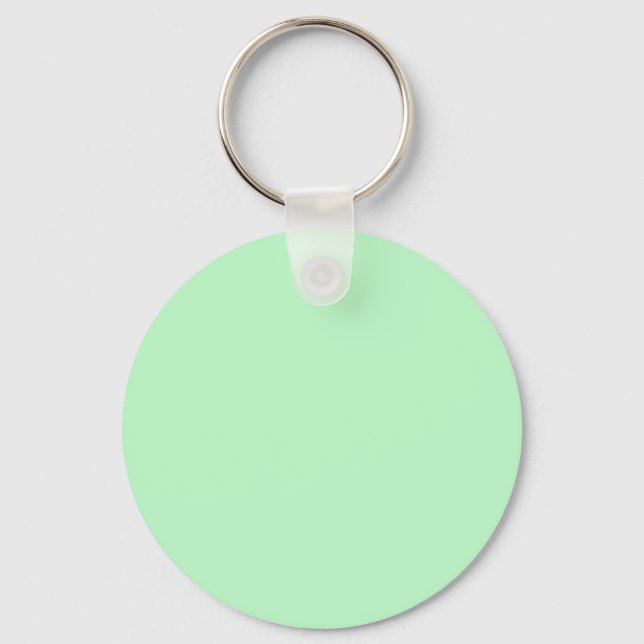 Solid Colour: Mint Key Ring (Front)