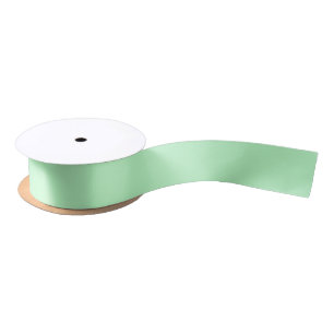 Solid Colour: Mint Satin Ribbon
