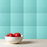 Solid colour misty teal turquoise tile<br><div class="desc">Solid colour misty teal design.</div>