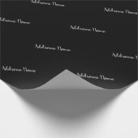 Solid Colour Modern Basic Black Stylish