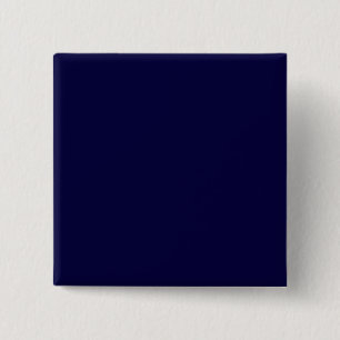 Solid Colour: Navy Blue 15 Cm Square Badge