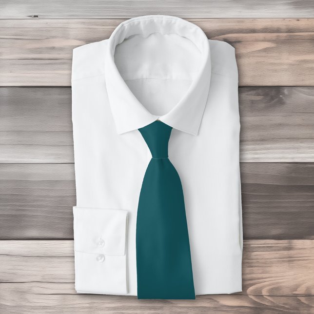 Solid colour Oceanic Teal Tie (Creator Uploaded)