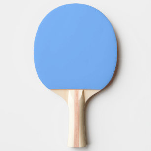 Solid colour plain aero sky blue ping pong paddle