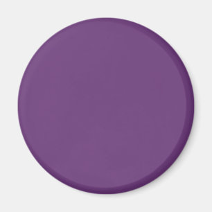 Solid colour plain amaranth dark purple magnet