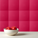 Solid colour plain amaranth ruby red tile<br><div class="desc">Solid colour plain amaranth ruby red design.</div>