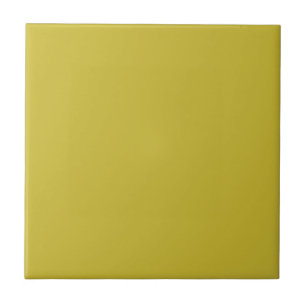 Solid colour plain bright yellow green Snake Eye Tile