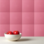 Solid colour plain Bubblegum pink Tile<br><div class="desc">Solid colour plain Bubblegum pink design.</div>