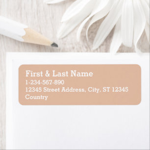 Solid colour plain Cashmere beige