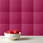 Solid colour plain Cerise cherry red pink Tile<br><div class="desc">Solid colour plain Cerise cherry red pink design.</div>