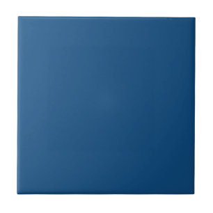Solid colour plain Classic Blue Tile
