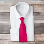 Solid colour plain dark bright pink tie<br><div class="desc">Solid colour plain dark bright pink design.</div>