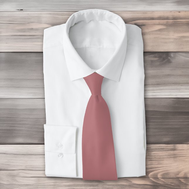 Solid colour plain Dusty Rose Tie (Creator Uploaded)