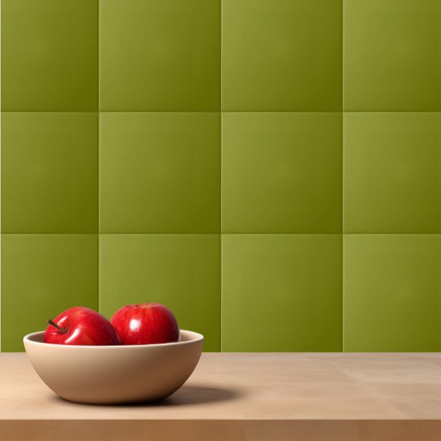 Solid colour plain green Dill Pickle Tile (Creator Uploaded)