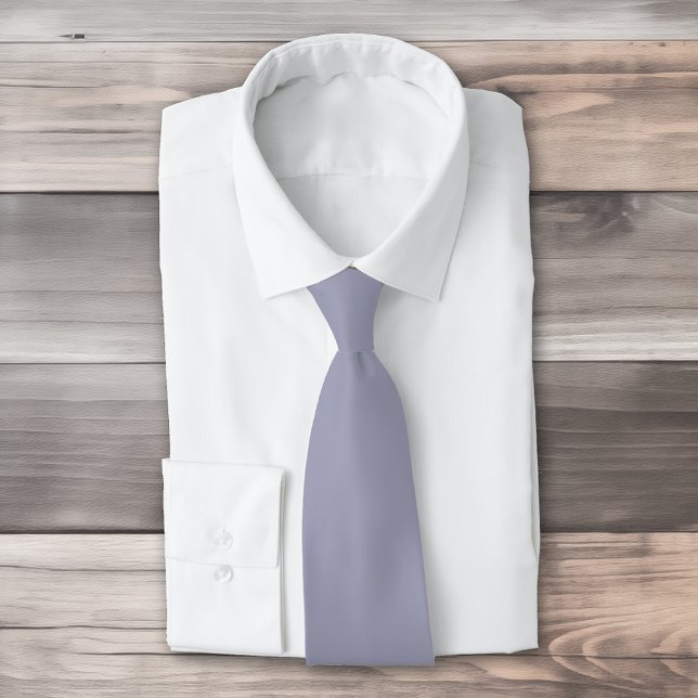 Solid colour plain Languid Lavender Tie (Creator Uploaded)