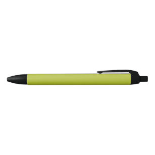 Solid colour plain lime grape green black ink pen