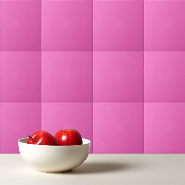 Solid colour plain orchid bright pink tile (Creator Uploaded)