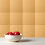 Solid colour plain pastel orange topaz tile<br><div class="desc">Solid colour plain pastel orange topaz design.</div>