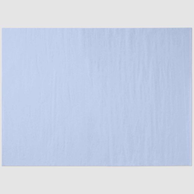 Solid colour plain periwinkle light blue tissue paper (Front)