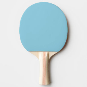 Solid colour plain Winter light Blue Ping Pong Paddle