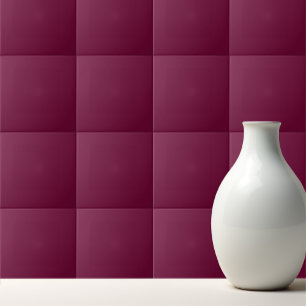 Solid colour purple red tile