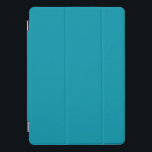 Solid colour seaside teal iPad pro cover<br><div class="desc">Solid colour seaside teal blue design.</div>