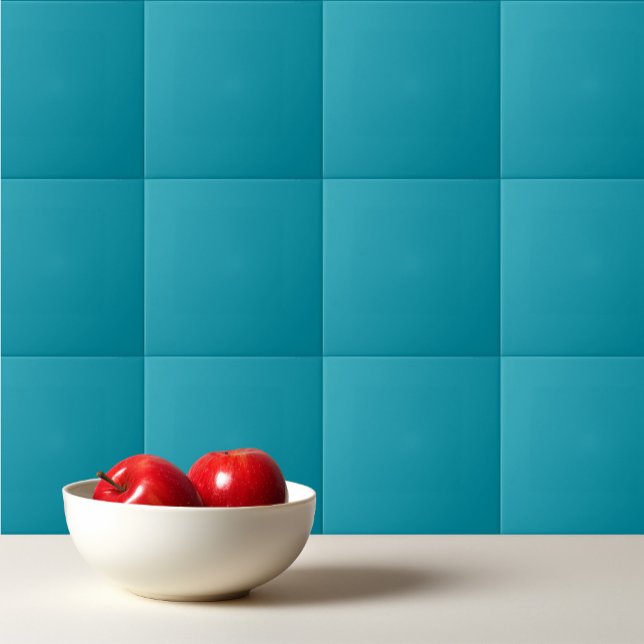 Solid colour seaside teal tile (Creator Uploaded)