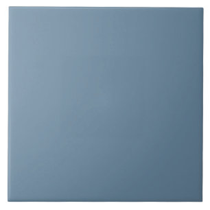Solid Colour Sporty Blue #6789a1 Tile