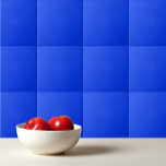 Solid colour vibrant blue tile<br><div class="desc">Solid colour vibrant blue design.</div>