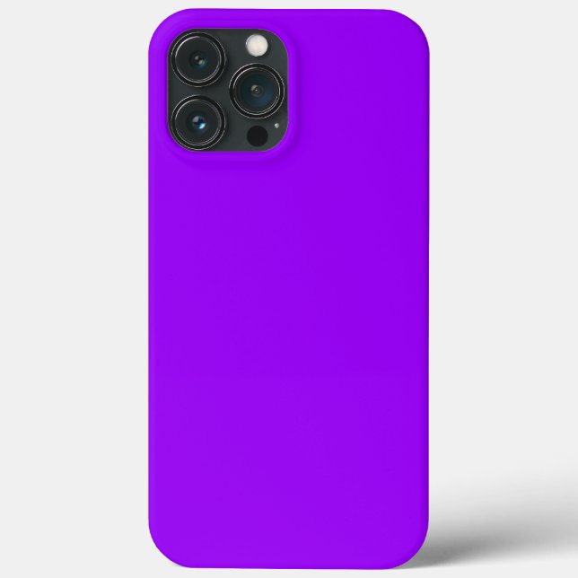 Solid colour vivid violet purple Case-Mate iPhone case (Back)