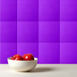 Solid colour vivid violet purple tile<br><div class="desc">Solid colour vivid violet purple design.</div>