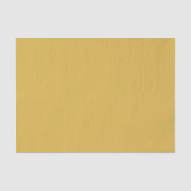 Solid Colour - Yellow Pepper Squash Tissue Paper (Front)