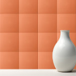 Solid coral orange tile<br><div class="desc">Solid coral orange design.</div>