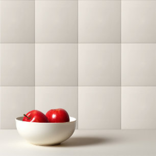 Solid cream beige ivory tile